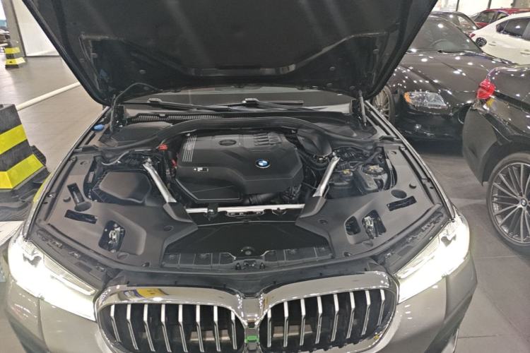 Used BMW 5 Series 2023 530Li Leading Model M Sport Package Engine Bay