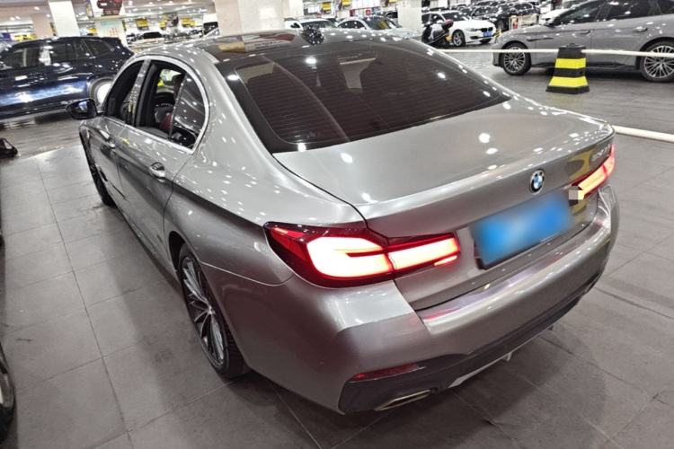 Used BMW 5 Series 2023 530Li Leading Model M Sport Package Rear Left 45 Deg