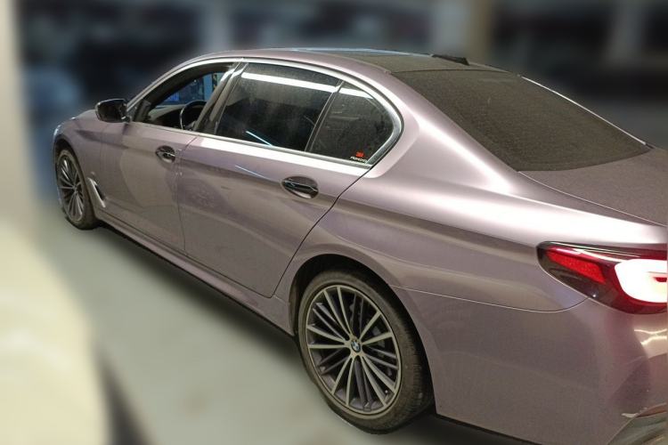 Used BMW 5 Series 2023 530Li Leading Model M Sport Package Rear Left 45 Deg