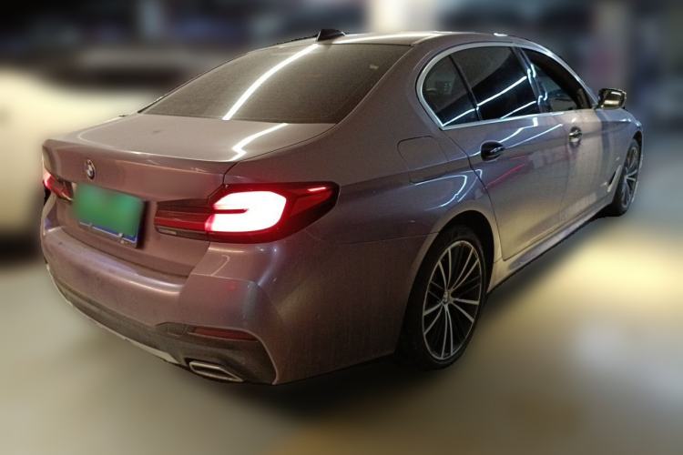 Used BMW 5 Series 2023 530Li Leading Model M Sport Package Rear Right 45 Deg