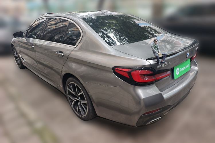 Used BMW 5 Series 2023 530Li Leading Model M Sport Package Rear Left 45 Deg