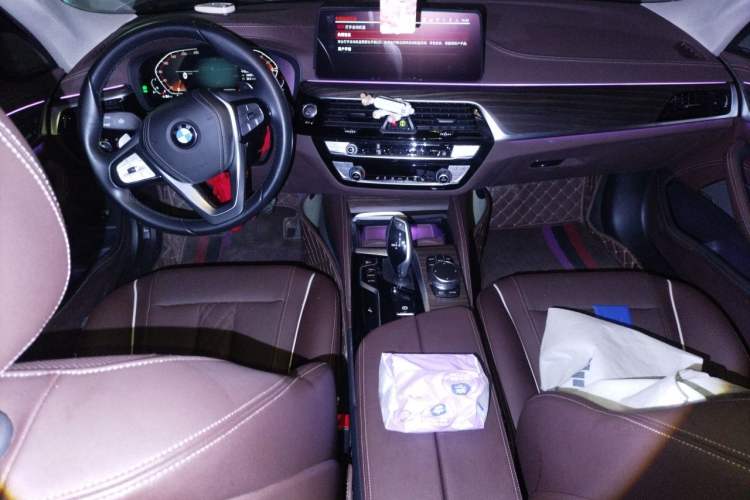 Used BMW 5 Series 2023 530Li Leading Edition Luxury Package Audio And AC Panel