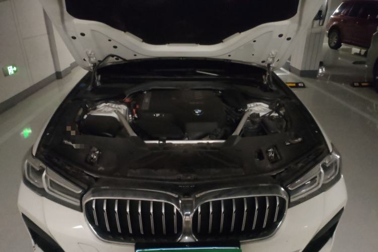 Used BMW 5 Series 2023 530Li Leading Model M Sport Package Engine Bay