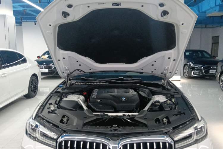 Used BMW 5 Series 2023 530Li Leading Model M Sport Package Engine Bay