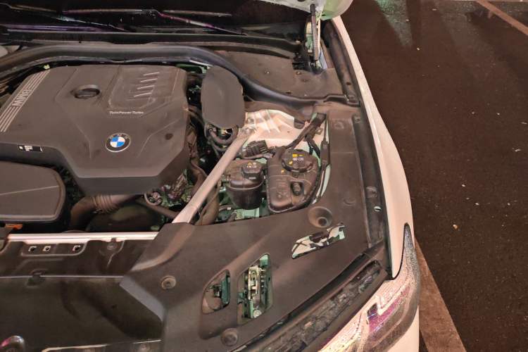 Used BMW 5 Series 2023 530Li Leading Model M Sport Package Engine Bay Left
