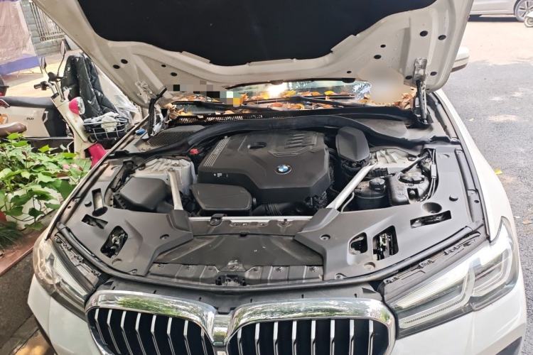 Used BMW 5 Series 2023 530Li Leading Model M Sport Package Engine Bay