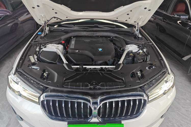 Used BMW 5 Series 2023 530Li Leading Edition Luxury Package Engine Bay
