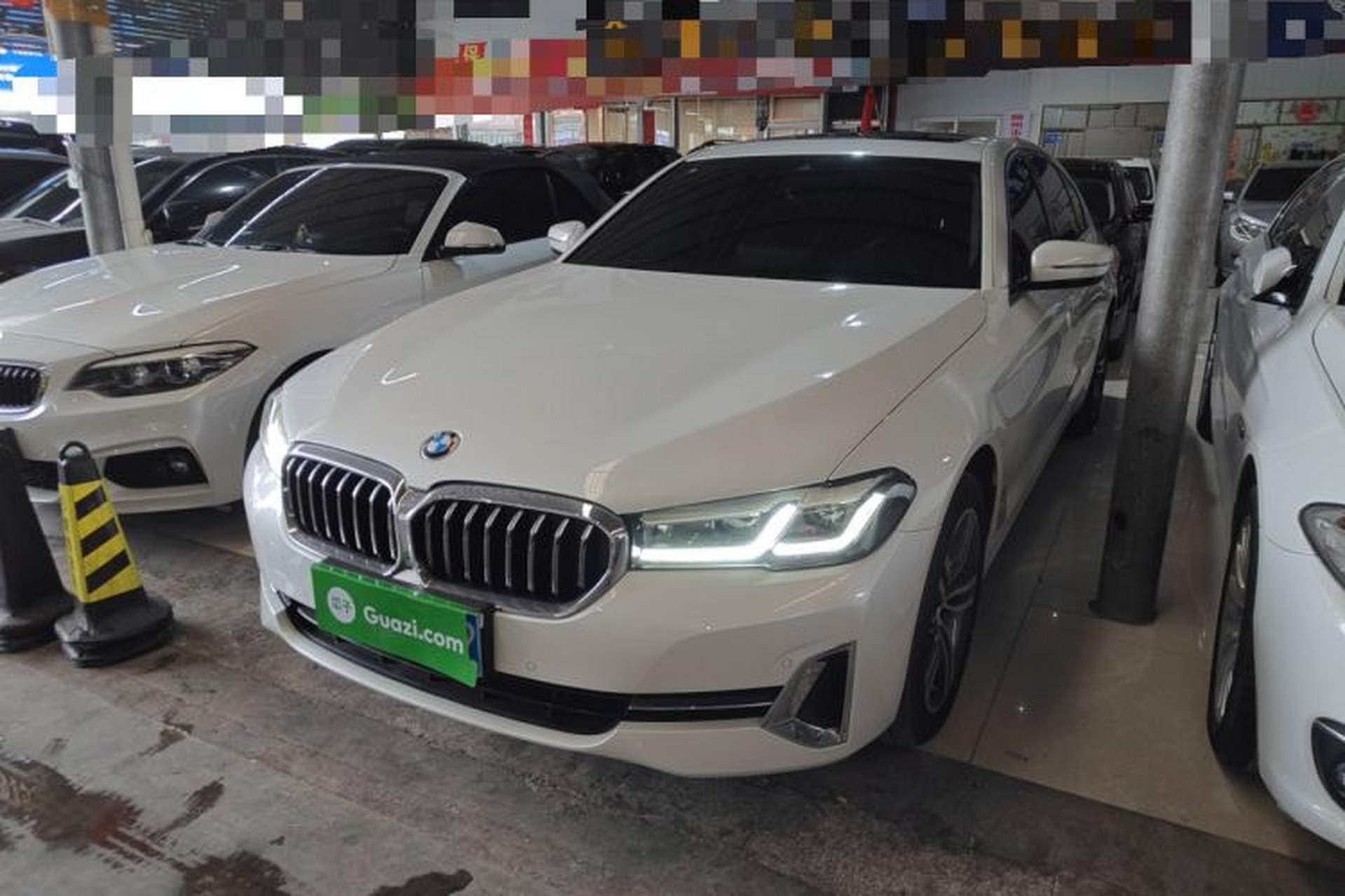 Used BMW 5 Series 2023 530Li Leading Edition Luxury Package Front Left 45 Deg