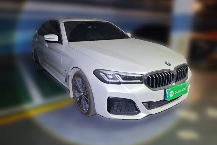 Used BMW 5 Series 2023 530Li Leading Model M Sport Package Front Right 45 Deg
