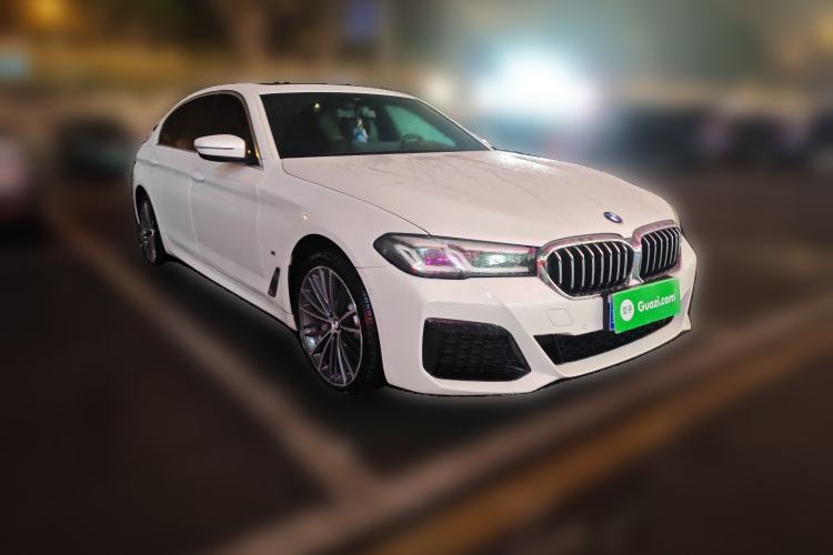 Used BMW 5 Series 2023 530Li Leading Model M Sport Package Front Right 45 Deg