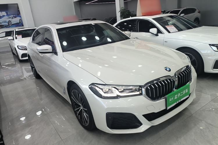 Used BMW 5 Series 2023 530Li Leading Model M Sport Package Front Right 45 Deg