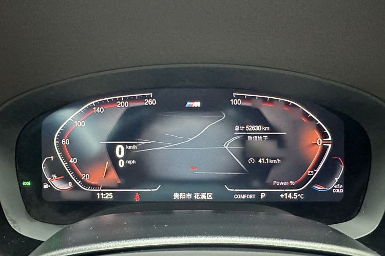 Used BMW 5 Series 2023 Restyled 530Li Leading Edition M Sport Package Instrument Cluster