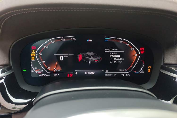 Used BMW 5 Series 2023 530Li Leading Model M Sport Package Instrument Cluster