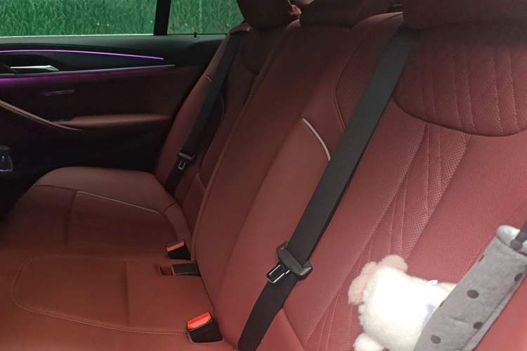 Used BMW 5 Series 2023 Restyled 530Li Leading Edition M Sport Package Left Rear Seat
