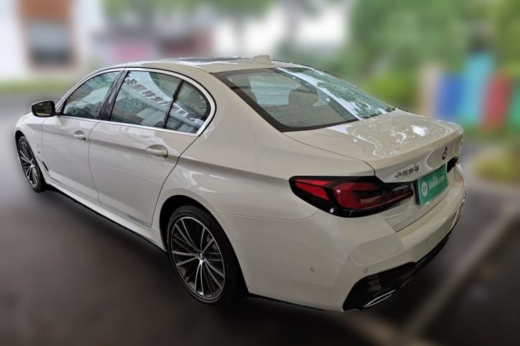 Used BMW 5 Series 2023 530Li Leading Model M Sport Package Rear Left 45 Deg