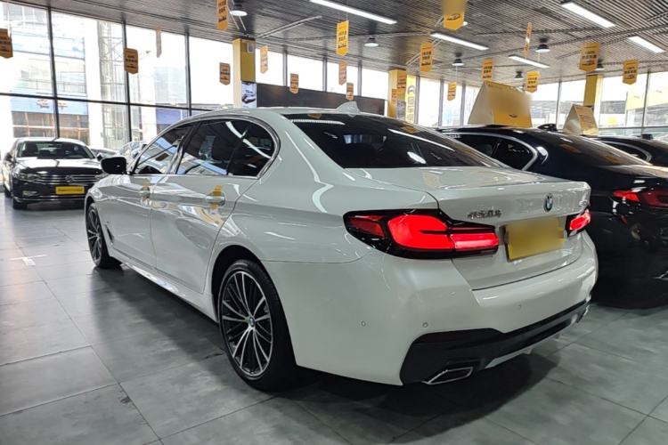 Used BMW 5 Series 2023 Restyled 530Li Leading Edition M Sport Package Rear Left 45 Deg