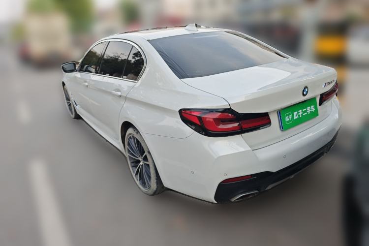 Used BMW 5 Series 2023 530Li Leading Model M Sport Package Rear Left 45 Deg