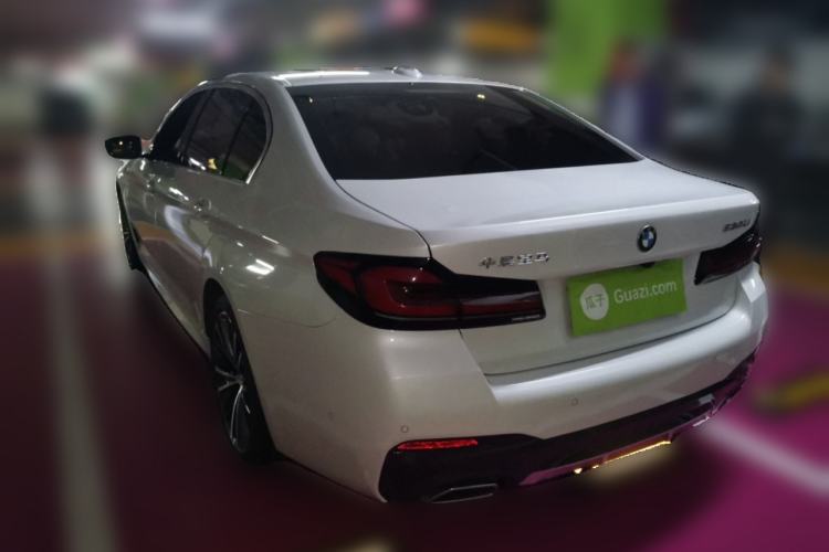 Used BMW 5 Series 2023 Restyled 530Li Leading Edition M Sport Package Rear Left 45 Deg