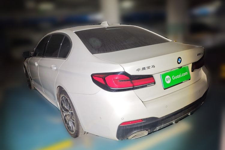 Used BMW 5 Series 2023 530Li Luxury Edition M Sport Package Rear Left 45 Deg