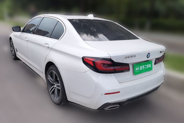 Used BMW 5 Series 2023 530Li Leading Edition Luxury Package Rear Left 45 Deg