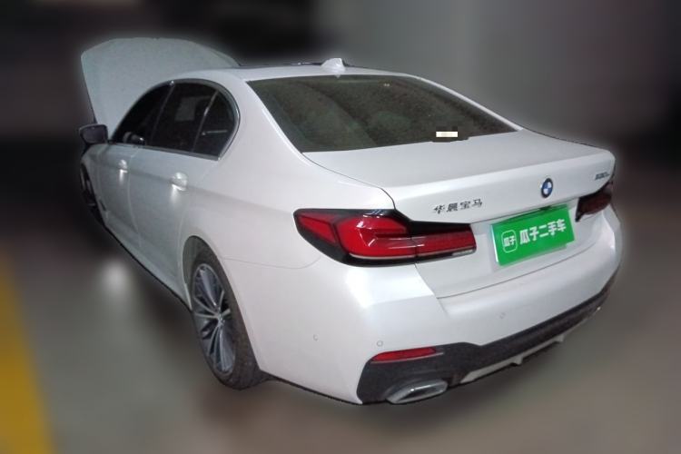 Used BMW 5 Series 2023 530Li Leading Model M Sport Package Rear Left 45 Deg