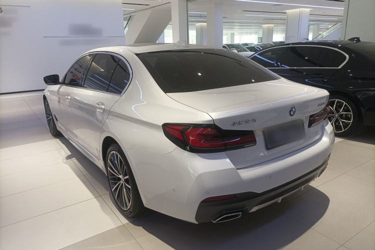 Used BMW 5 Series 2023 530Li Leading Model M Sport Package Rear Left 45 Deg