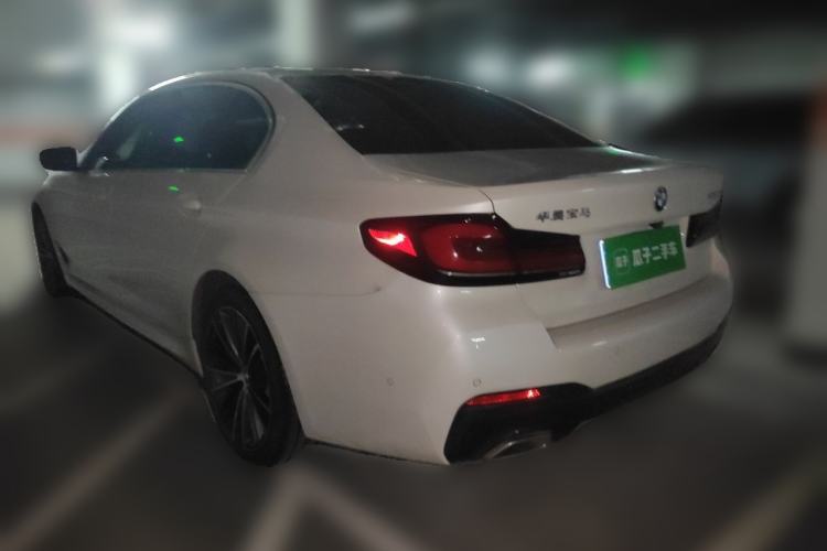 Used BMW 5 Series 2023 530Li Leading Model M Sport Package Rear Left 45 Deg
