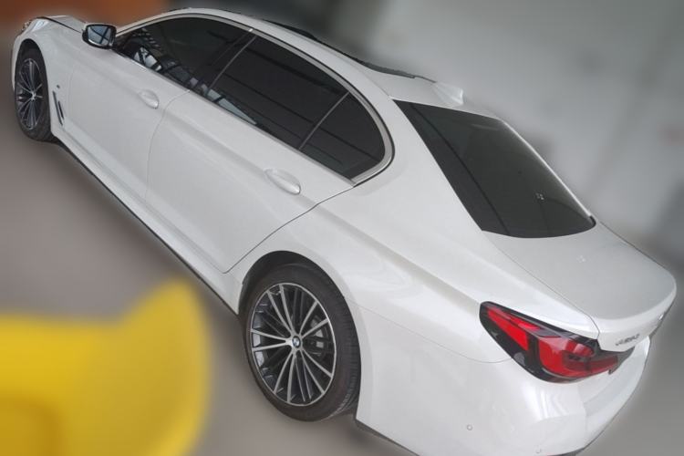 Used BMW 5 Series 2023 530Li Leading Model M Sport Package Rear Left 45 Deg