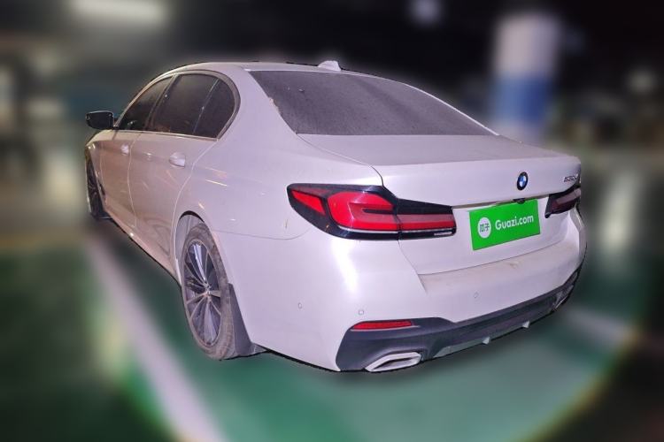 Used BMW 5 Series 2023 530Li Leading Model M Sport Package Rear Left 45 Deg