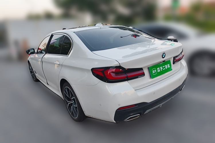 Used BMW 5 Series 2023 530Li Luxury Edition M Sport Package Rear Left 45 Deg
