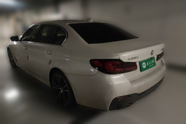Used BMW 5 Series 2023 530Li Leading Model M Sport Package Rear Left 45 Deg