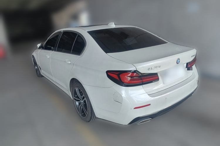 Used BMW 5 Series 2023 530Li Leading Edition Luxury Package Rear Left 45 Deg