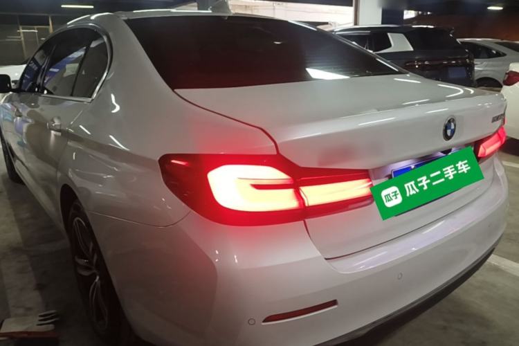 Used BMW 5 Series 2023 530Li Leading Edition Luxury Package Rear Left 45 Deg