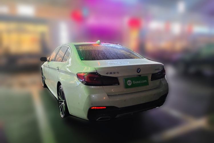 Used BMW 5 Series 2023 530Li Leading Model M Sport Package Rear Left 45 Deg