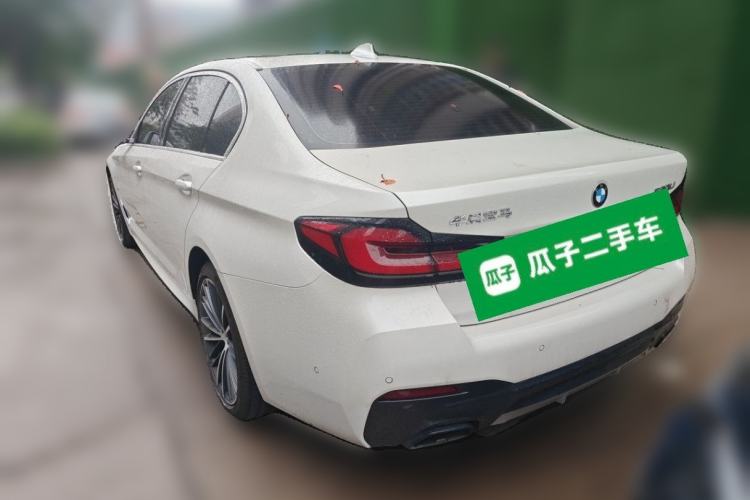 Used BMW 5 Series 2023 530Li Leading Model M Sport Package Rear Left 45 Deg