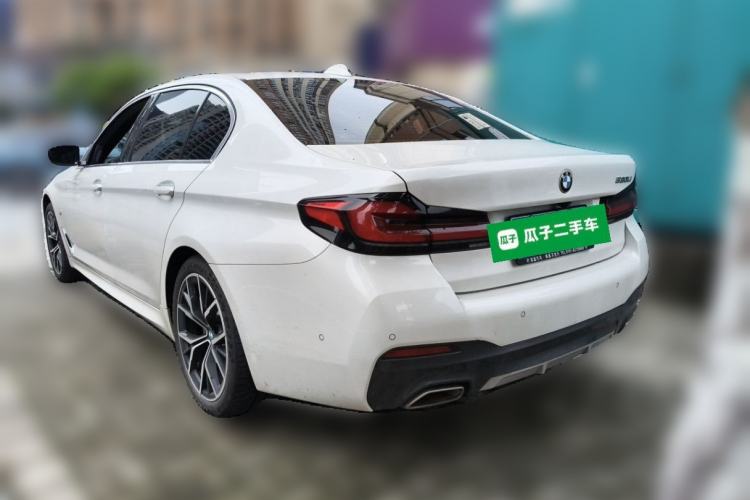 Used BMW 5 Series 2023 530Li Luxury Edition M Sport Package Rear Left 45 Deg