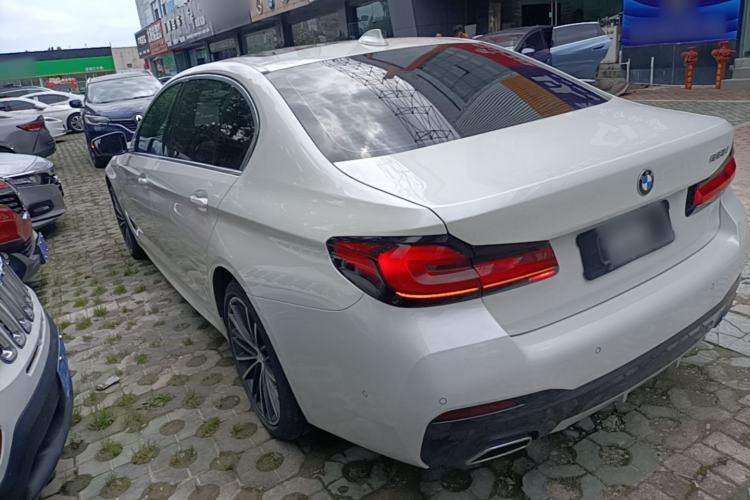 Used BMW 5 Series 2023 530Li Leading Model M Sport Package Rear Left 45 Deg