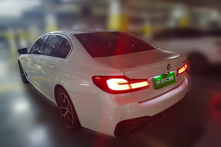 Used BMW 5 Series 2023 530Li Luxury Edition M Sport Package Rear Left 45 Deg