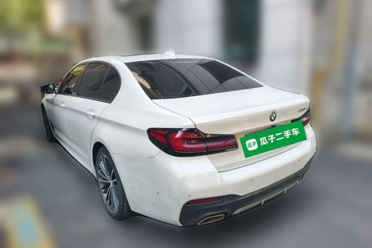 Used BMW 5 Series 2023 530Li Leading Model M Sport Package Rear Left 45 Deg