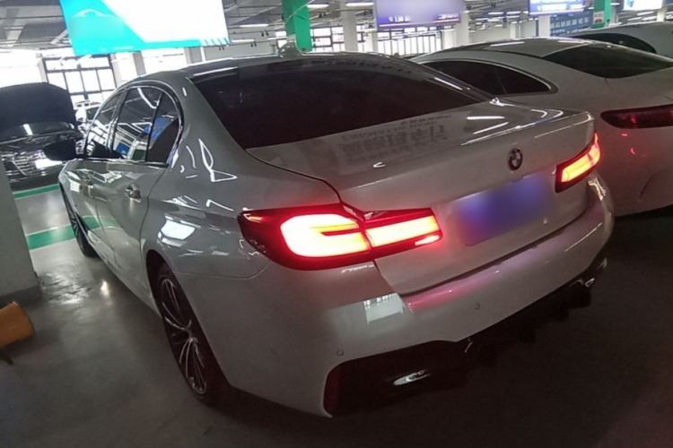 Used BMW 5 Series 2023 530Li Leading Model M Sport Package Rear Left 45 Deg