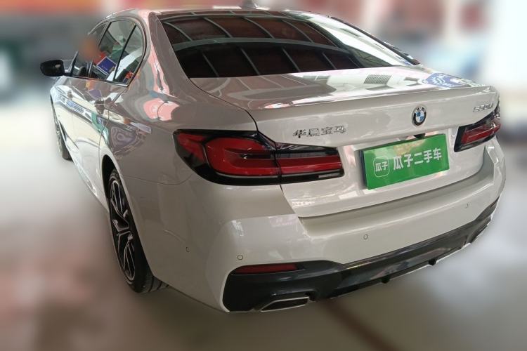 Used BMW 5 Series 2023 Restyled 530Li Luxury Edition M Sport Package Rear Left 45 Deg