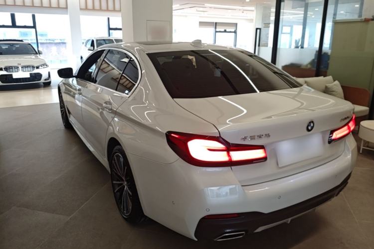 Used BMW 5 Series 2023 530Li Leading Model M Sport Package Rear Left 45 Deg
