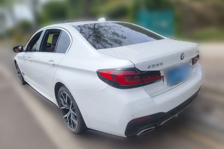 Used BMW 5 Series 2023 530Li Luxury Edition M Sport Package Rear Left 45 Deg