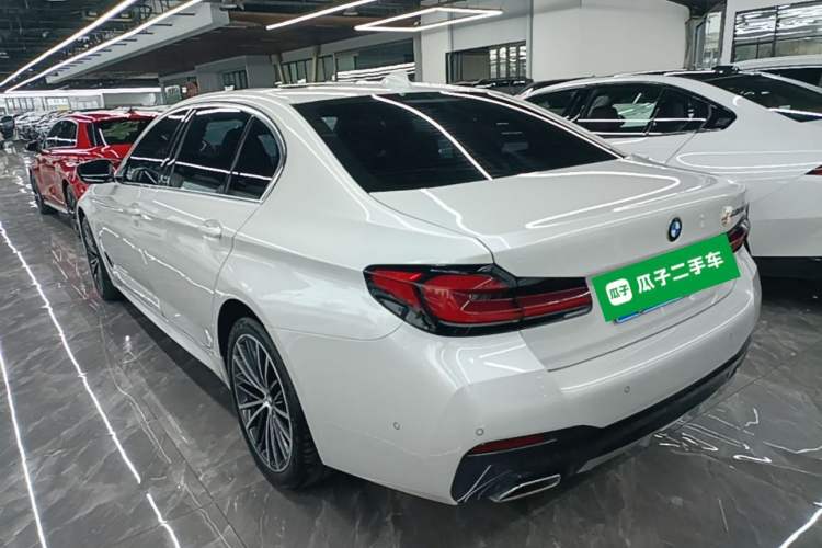 Used BMW 5 Series 2023 Restyled 530Li Leading Edition M Sport Package Rear Left 45 Deg