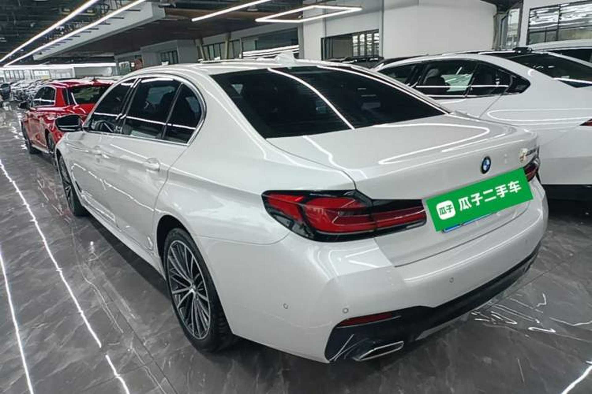 Used BMW 5 Series 2023 Restyled 530Li Leading Edition M Sport Package Rear Left 45 Deg