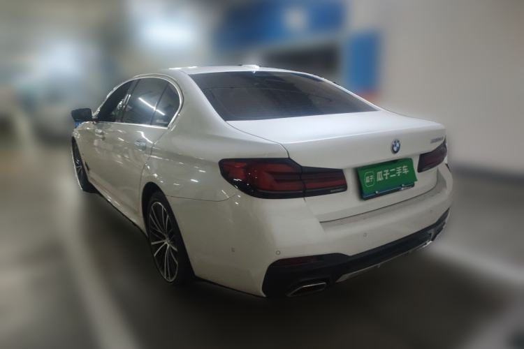 Used BMW 5 Series 2023 530Li Leading Model M Sport Package Rear Left 45 Deg