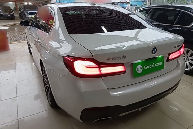 Used BMW 5 Series 2023 530Li Leading Model M Sport Package Rear Left 45 Deg