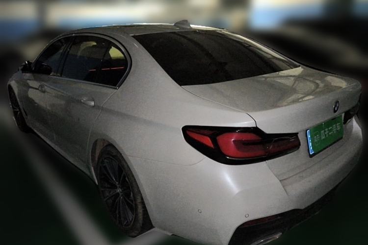 Used BMW 5 Series 2023 530Li Leading Model M Sport Package Rear Left 45 Deg