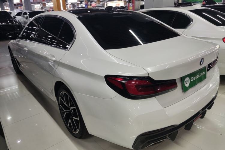 Used BMW 5 Series 2023 530Li Luxury Edition M Sport Package Rear Left 45 Deg