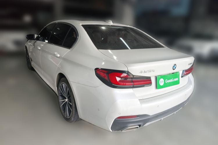 Used BMW 5 Series 2023 530Li Leading Model M Sport Package Rear Left 45 Deg